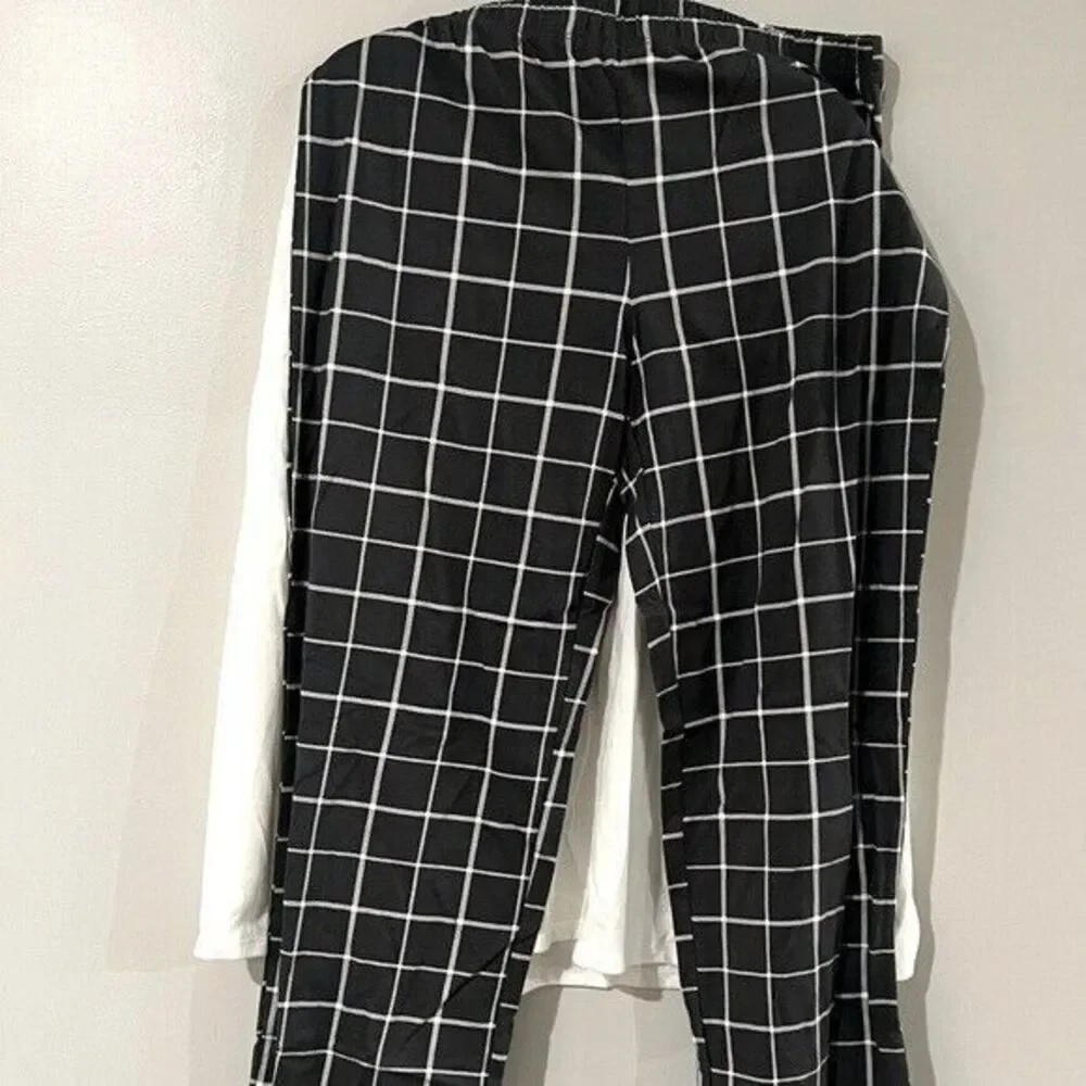Matching Kid's Lil Deer Mix It FamilyPajama Set, Grey Plaid 2T-3Twe